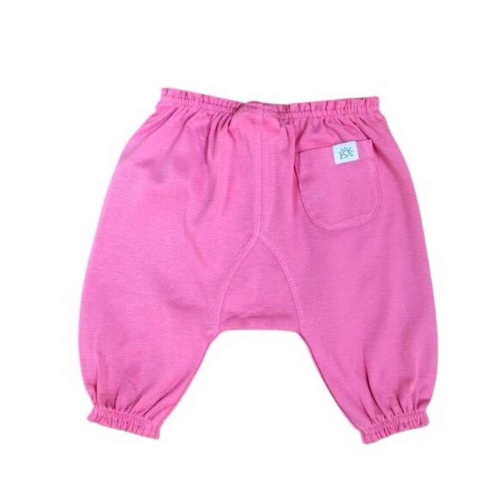 Gymboree Baby Pants – Size 6-12M, Pink, 100% Cotton with Elastic Waist & Tag Det - Picture 2 of 3